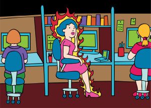 hot flashes, acupuncture, menopause