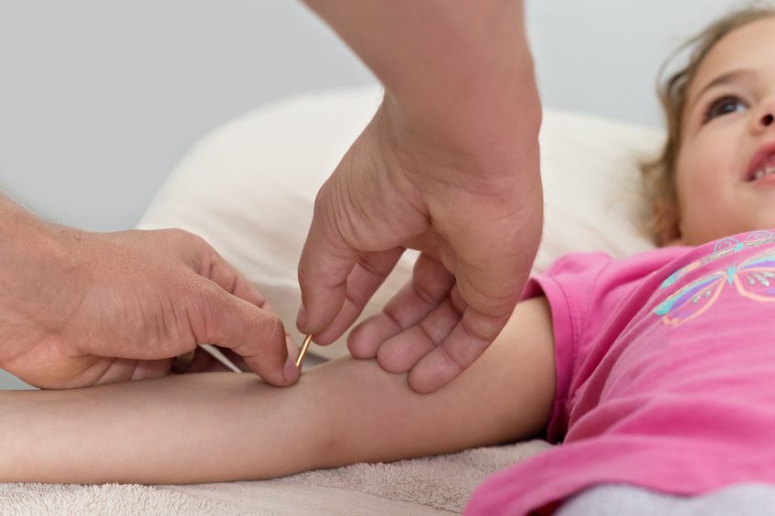 acupuncture, kids, child
